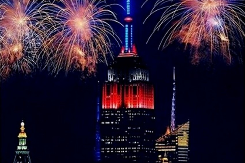 Empire State Building faz celebração exclusiva de 4 de Julho