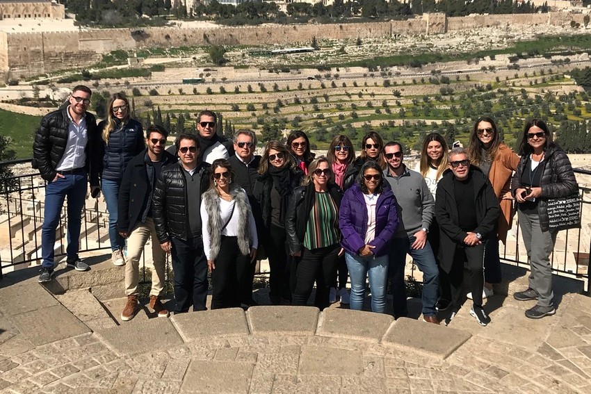 Passaporte Florense desembarca seleto grupo de arquitetos em Israel