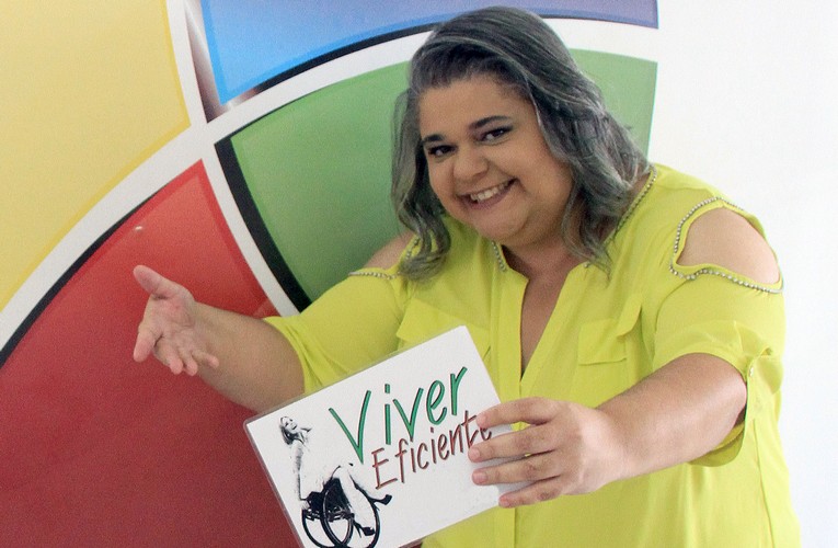 Kica de Castro no quadro Viver Eficiente