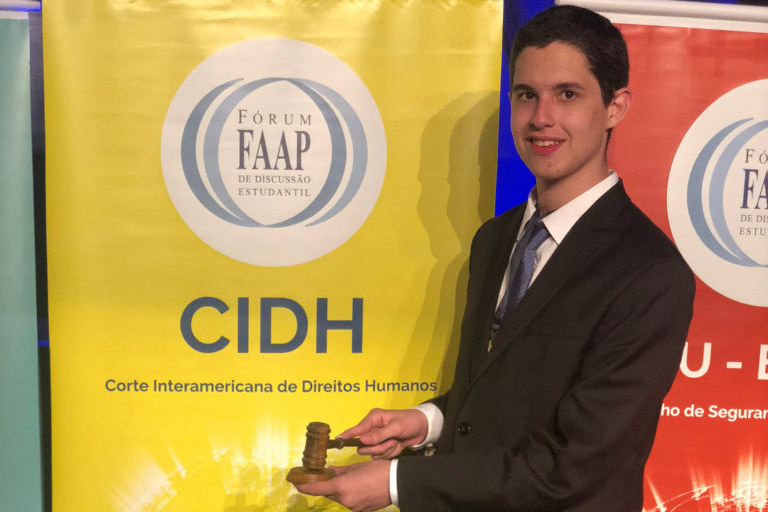 João Pedro Sarcinelli Chagas, Melhor Delegado na Corte Interamericana de Direitos Humanos