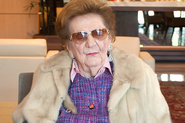 Violeta Jafet, falecida em 2016, foi presidente da Sociedade Beneficente de Senhoras do Hospital Sírio-Libanês durante 50 anos