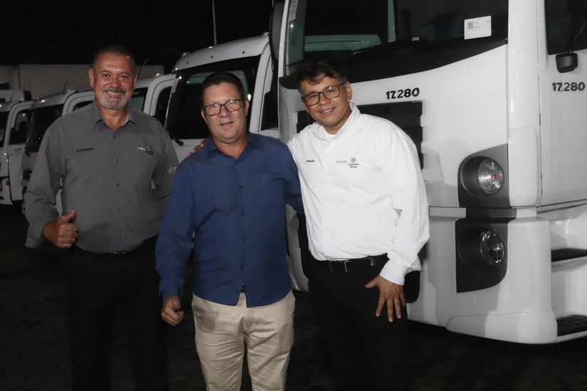Ademilson Rodrigues, Vanildo Oliveira e Edmilson Sarmento