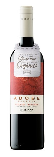 No Dia da Terra, vinhos Emiliana com gargalheira germinável