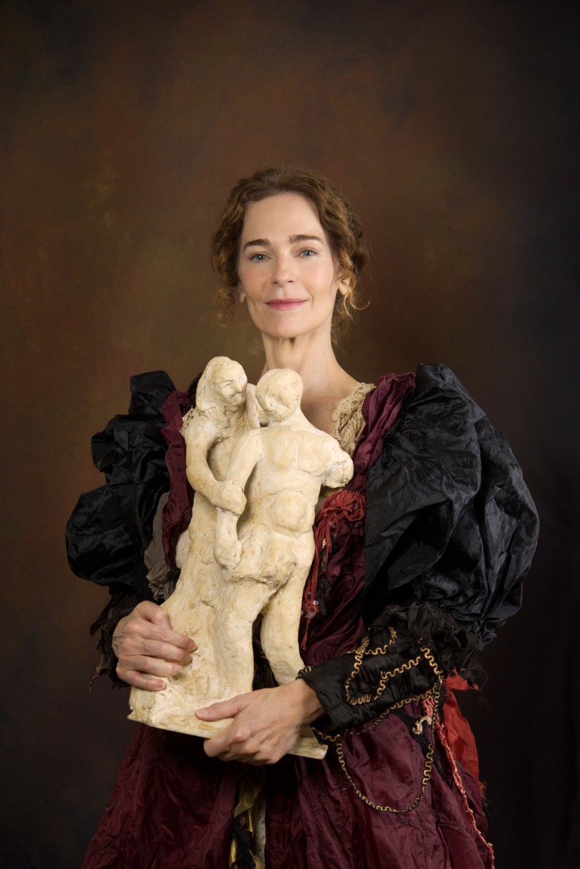 Adriana Rabelo reestreia  Visitando Camille Claudel. no Teatro Laura Alvim, no Rio