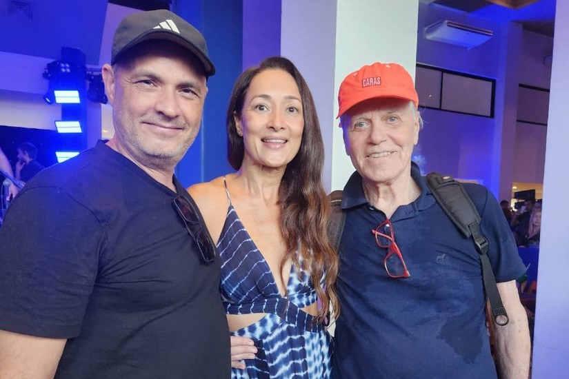 Alexandre Avancini, Jacke Souza e Claudio Lobato