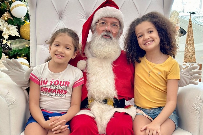 Arlyane Carvalho e o Bom Velhinho: O lindo imaginário da criança