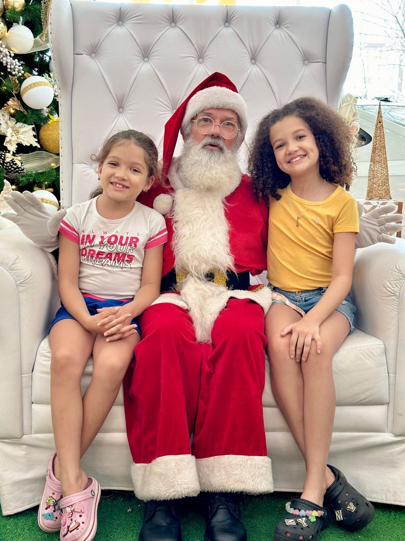 Arlyane Carvalho e o Bom Velhinho: O lindo imaginário da criança