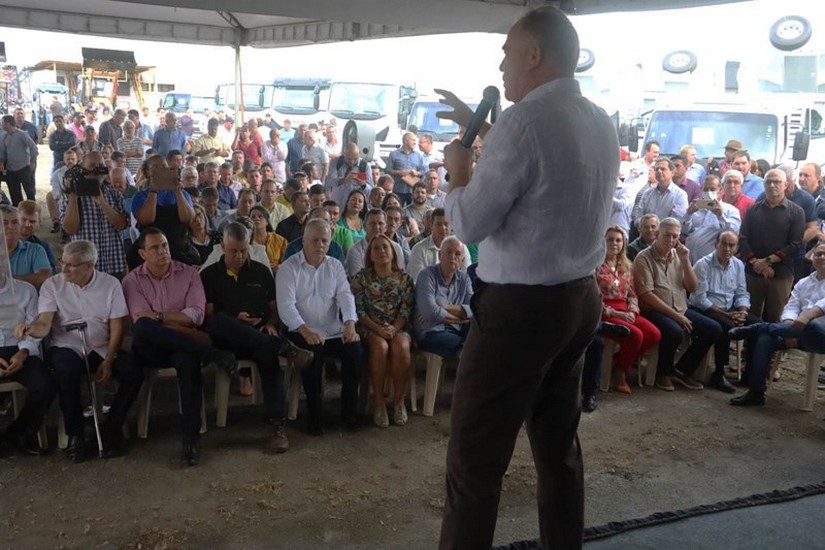 Governador em seu discurso