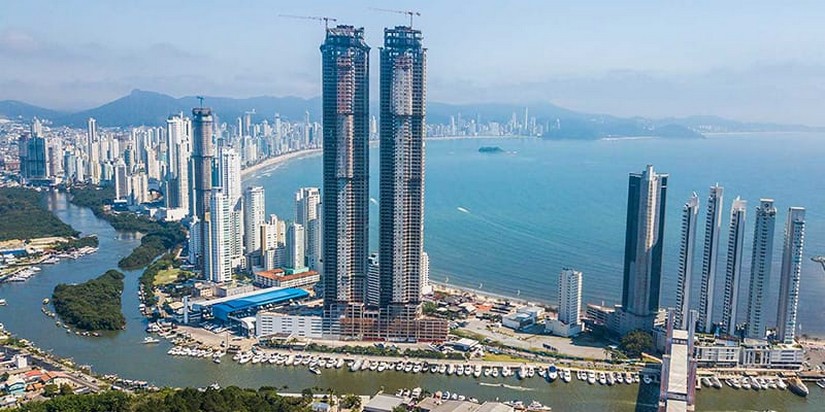 Entre os empreendimentos no portfolio de produtos da Beto Agro Imóveis está o suntuoso Yacht House