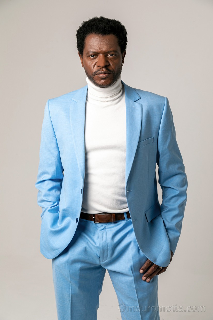 Stalkeados por Luiz Alberto com o ator Bukassa Kabengele