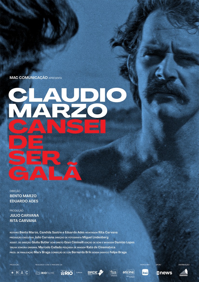 Cansei de Ser Galã, documentário sobre Claudio Marzo, recebe sessões na 50ª Mostra Internacional de Cinema de São Paulo