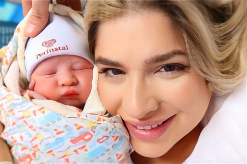 Claudia Melo supera UTI e parto de emergência do caçula Liam, no Rio de Janeiro