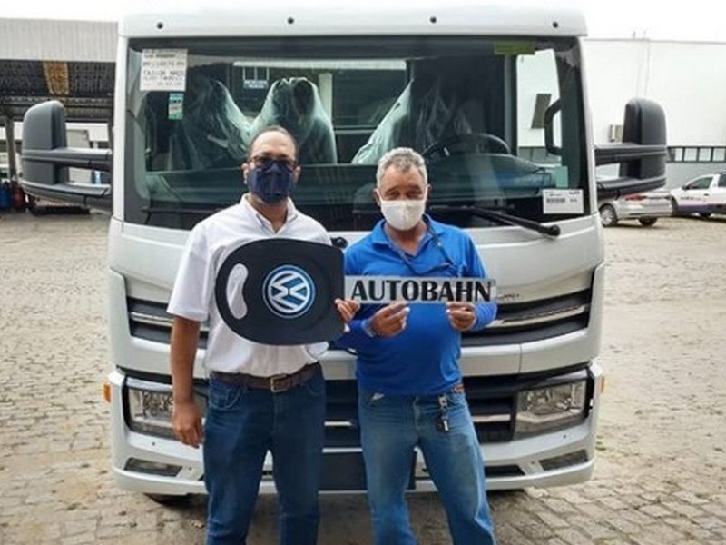 Unilider recebendo o primeiro de dois VW 9.170