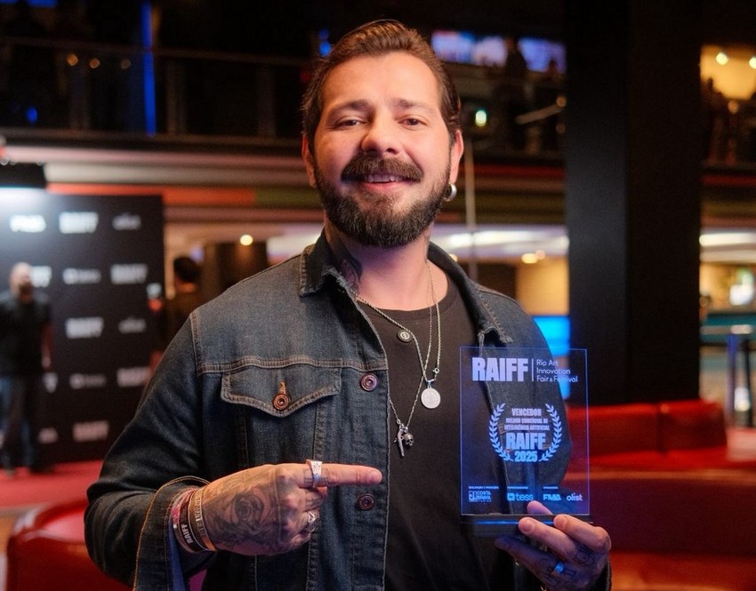 Diretor Rod Cauhi ganha prêmio inédito no primeiro festival brasileiro de filmes feitos por IA