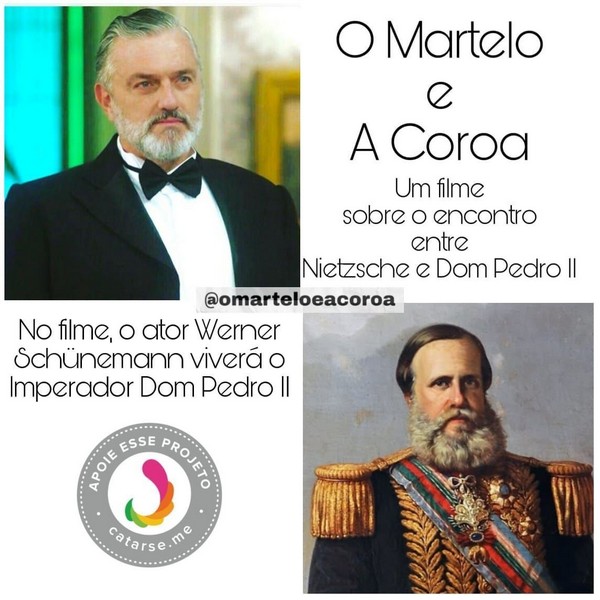 O Martelo e a Coroa, um diálogo entre o filósofo Nietzsche e o Imperador Dom Pedro II