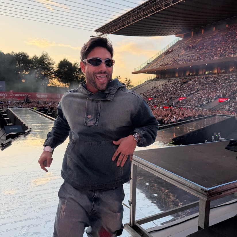EME DJ abre show de Calema para 25 mil pessoas no Estádio Municipal de Braga, em Portugal