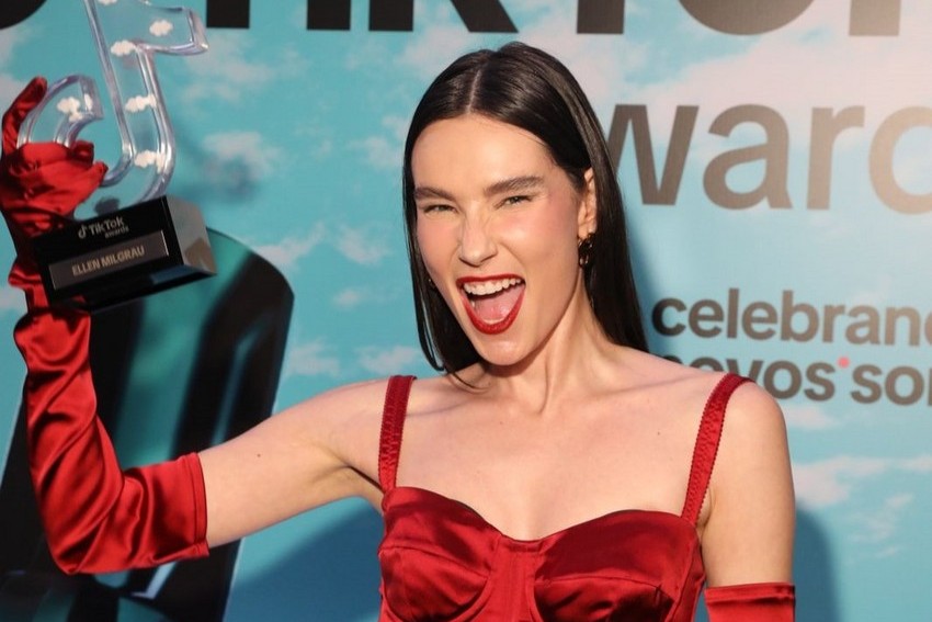 Ellen Milgrau vence prêmio no TikTok Awards