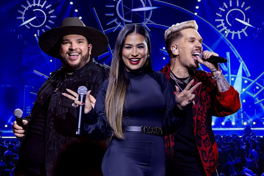 Felipe e Rodrigo lançam parceria com Simone Mendes