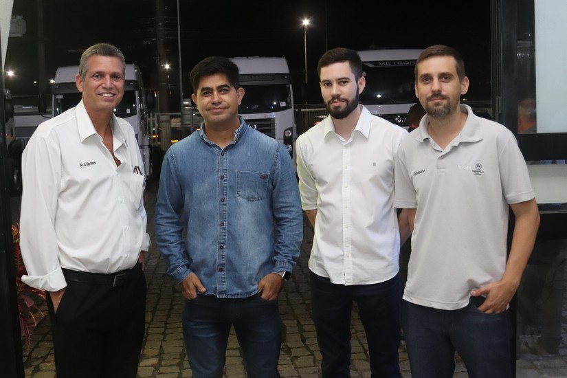 Gilberto Lopes, Marcio Neiller, Igor Barbieri e Elcio Doro
