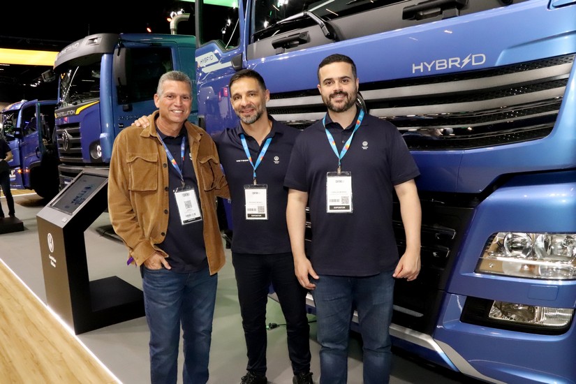 Gilberto Lopes, Ricardo Monici e Carlos Moraes