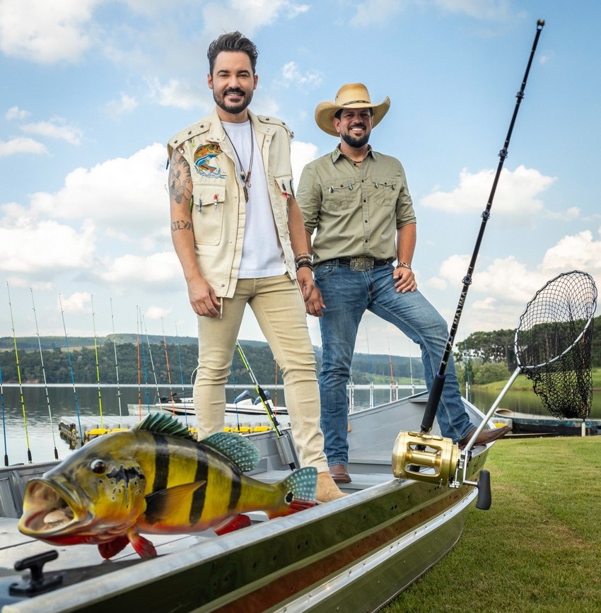 Gravação de Fernando & Sorocaba Na Pescaria traz Fernando com primeira voz e exalta sua paixão pelo esporte