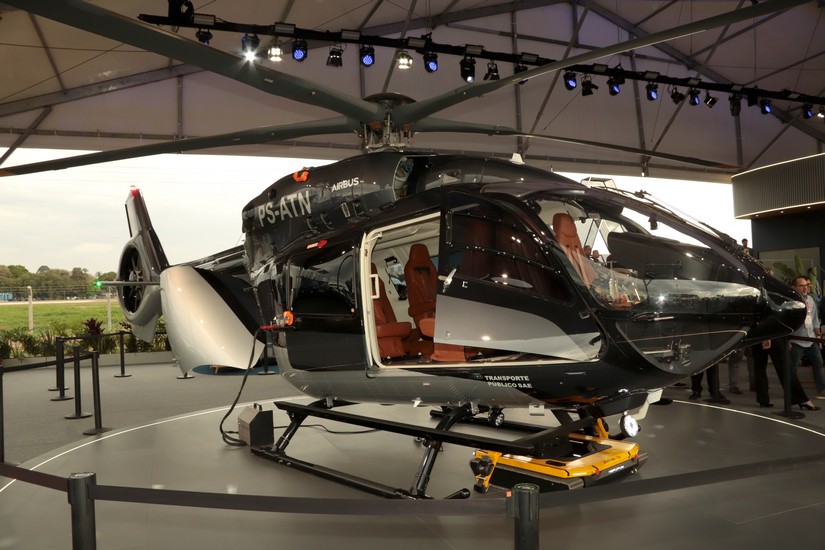 Helicóptero ACH145 é a estrela da Airbus na LABACE 2026