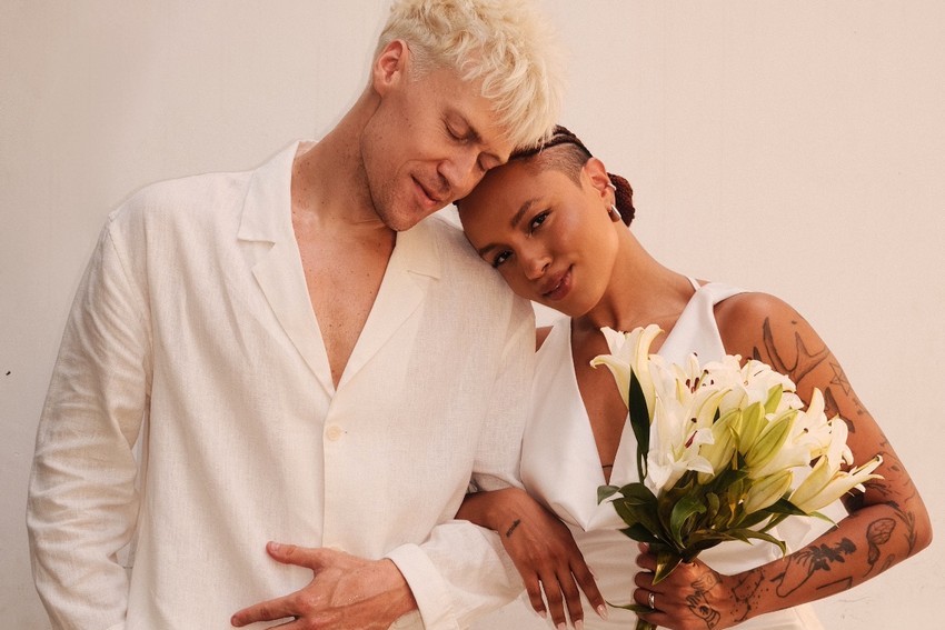 Influencer Cris Paladino se casa com Brian Mitchell no Rio de Janeiro em cerimônia intimista