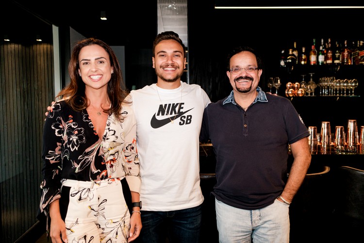Karolynne Cavedo, Hugo Andrade e Casemiro Ramos