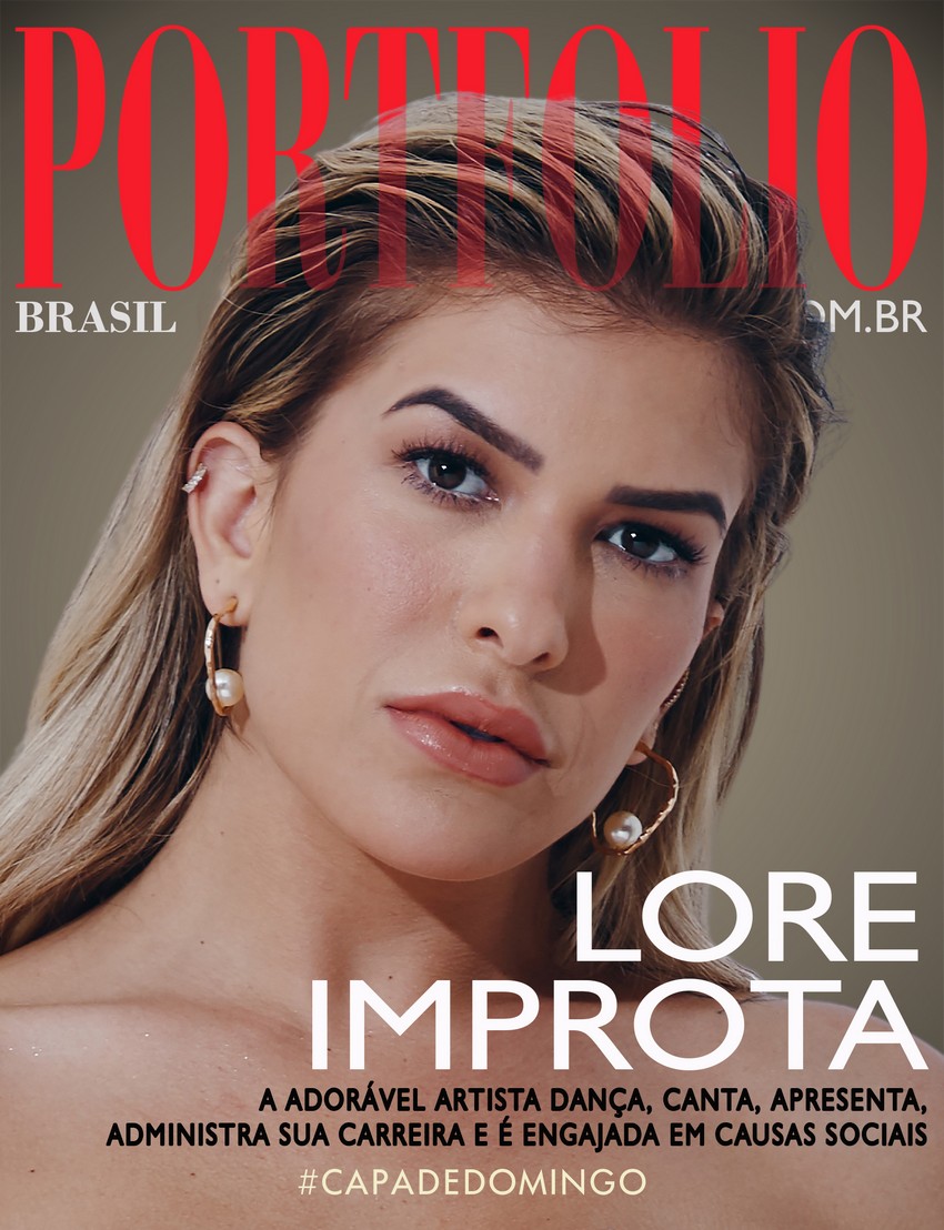 Lore Improta, nossa primeira capa de 2022!