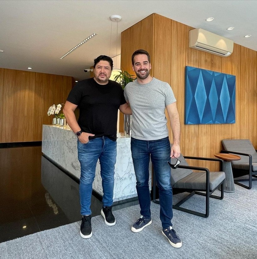 Luciano Alves e Eduardo Leite