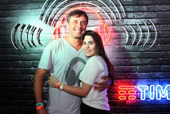 Luis Garcia e Marina Furtado