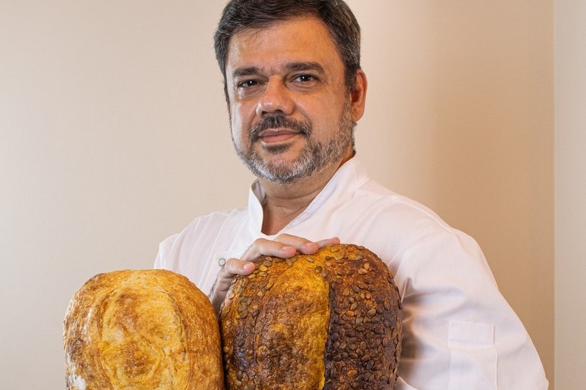 Marcelo Horta, Chef e mestre padeiro, fabrica os melhores pães artesanais com fermentação natural do Rio