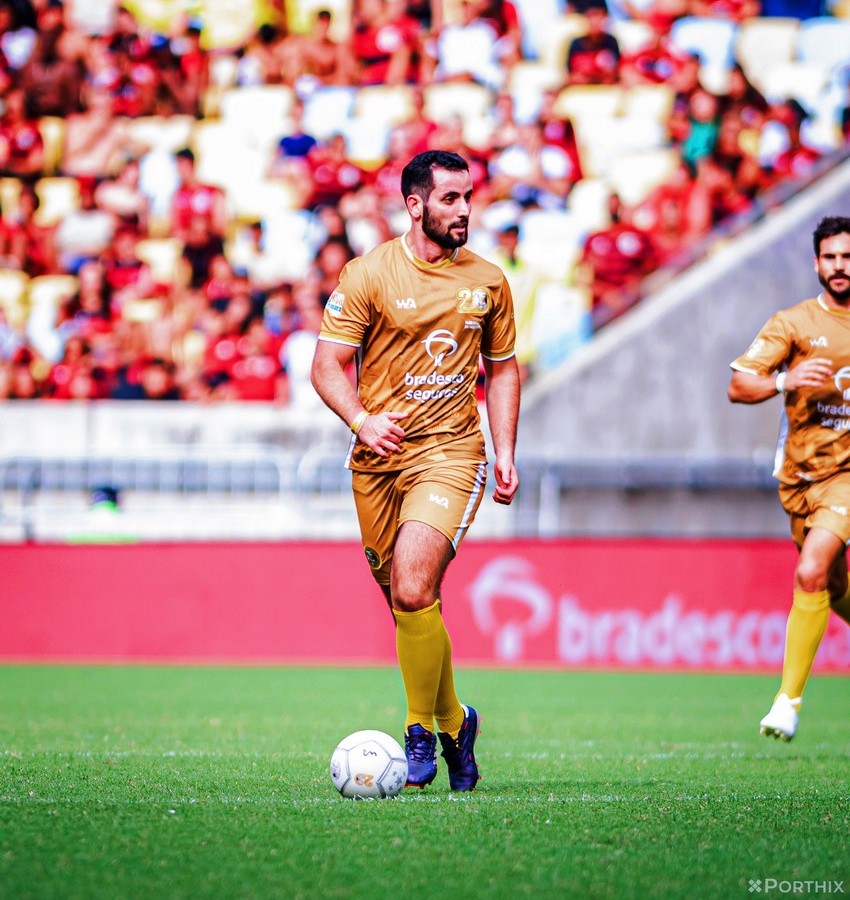 Matteus Amaral participa pelo segundo ano consecutivo do 'Jogo das Estrelas' no Rio de Janeiro