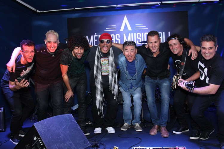 Miguel e Alexandre Plopschi entre Banda Sincron