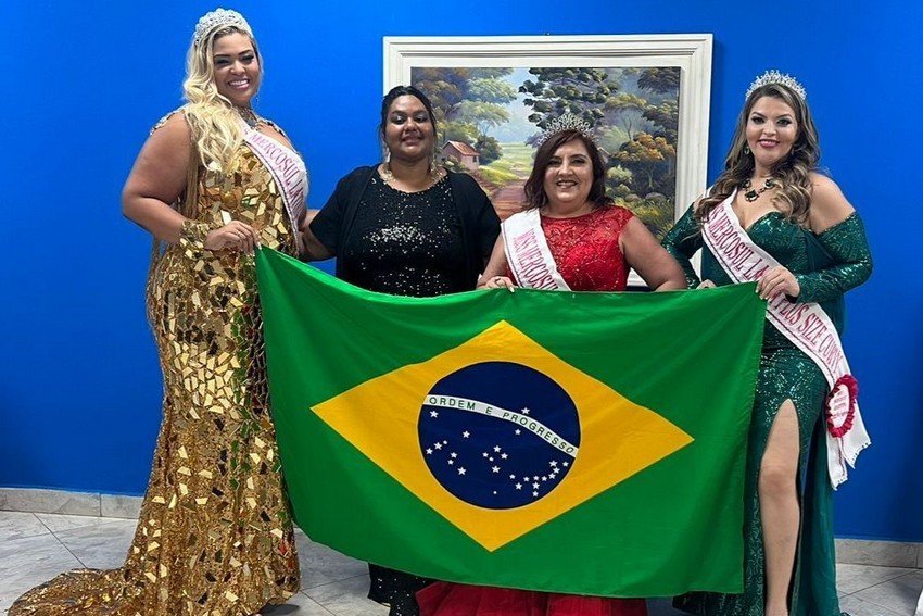 Às vésperas da 1ª edição do Miss GLAM U Plus Size Brasil, Franquia JQ conquista três títulos internacionais