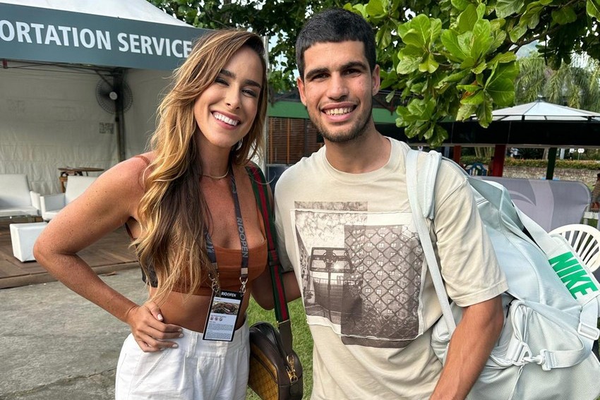 Natalia Guitler prestigiou o Rio Open 2024 no último final de semana