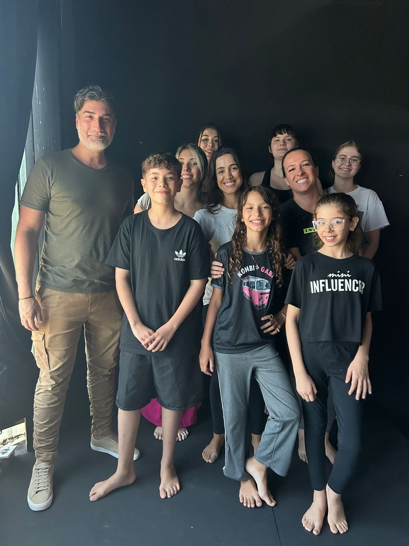 O ator e diretor de tv e cinema Oscar Zinelli dá início há mais um intercâmbio de atores