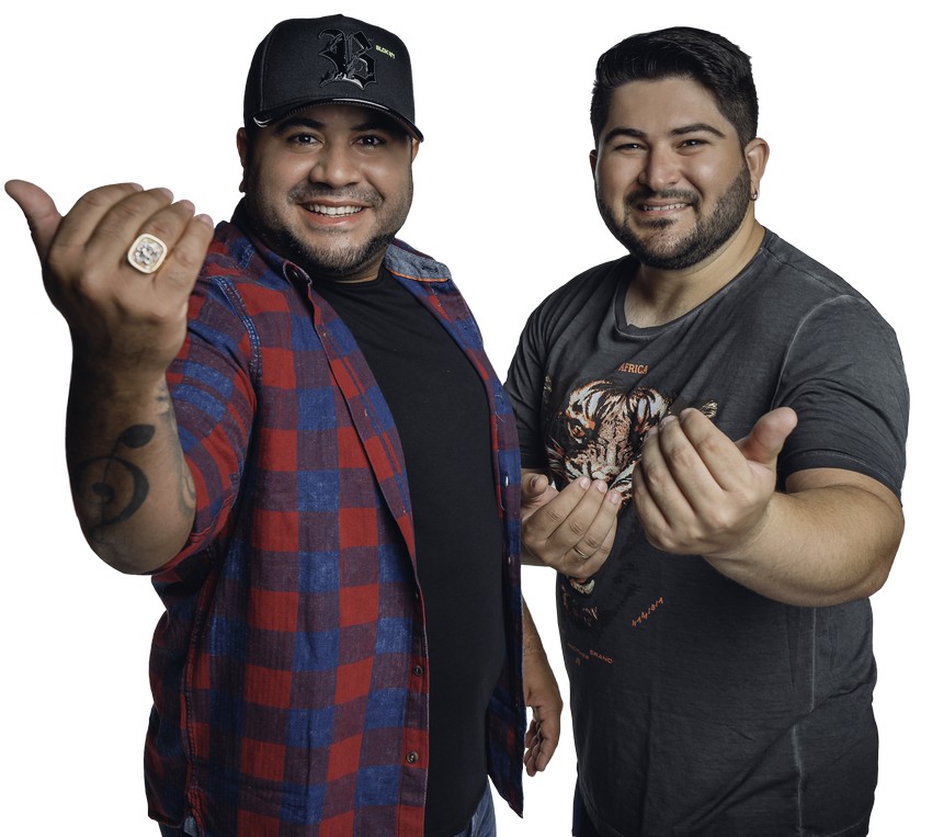 Os Barões da Pisadinha fazem live em Guarapari com participação de Leo Santana neste sábado