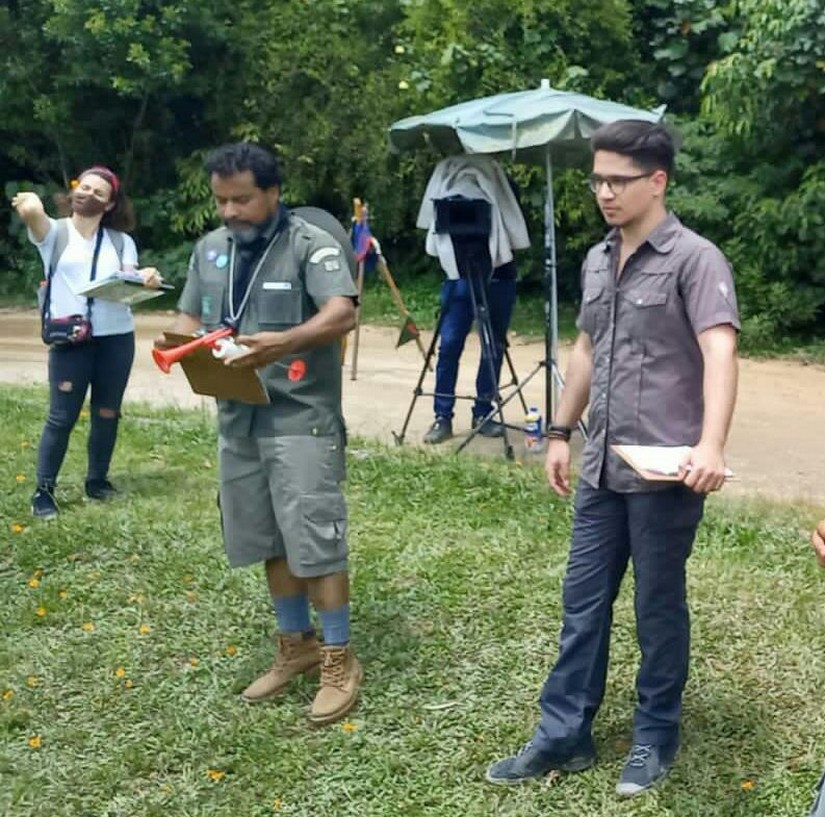 Os atores Rogerio Silvestre e Patrick Lima estão no elenco do Bootcamp - A disputa, filme do diretor Moysés Faria