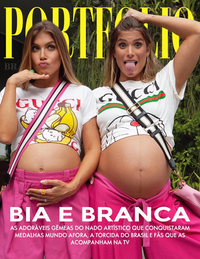 Bia e Branca Feres na Stalkeados por Luiz Alberto