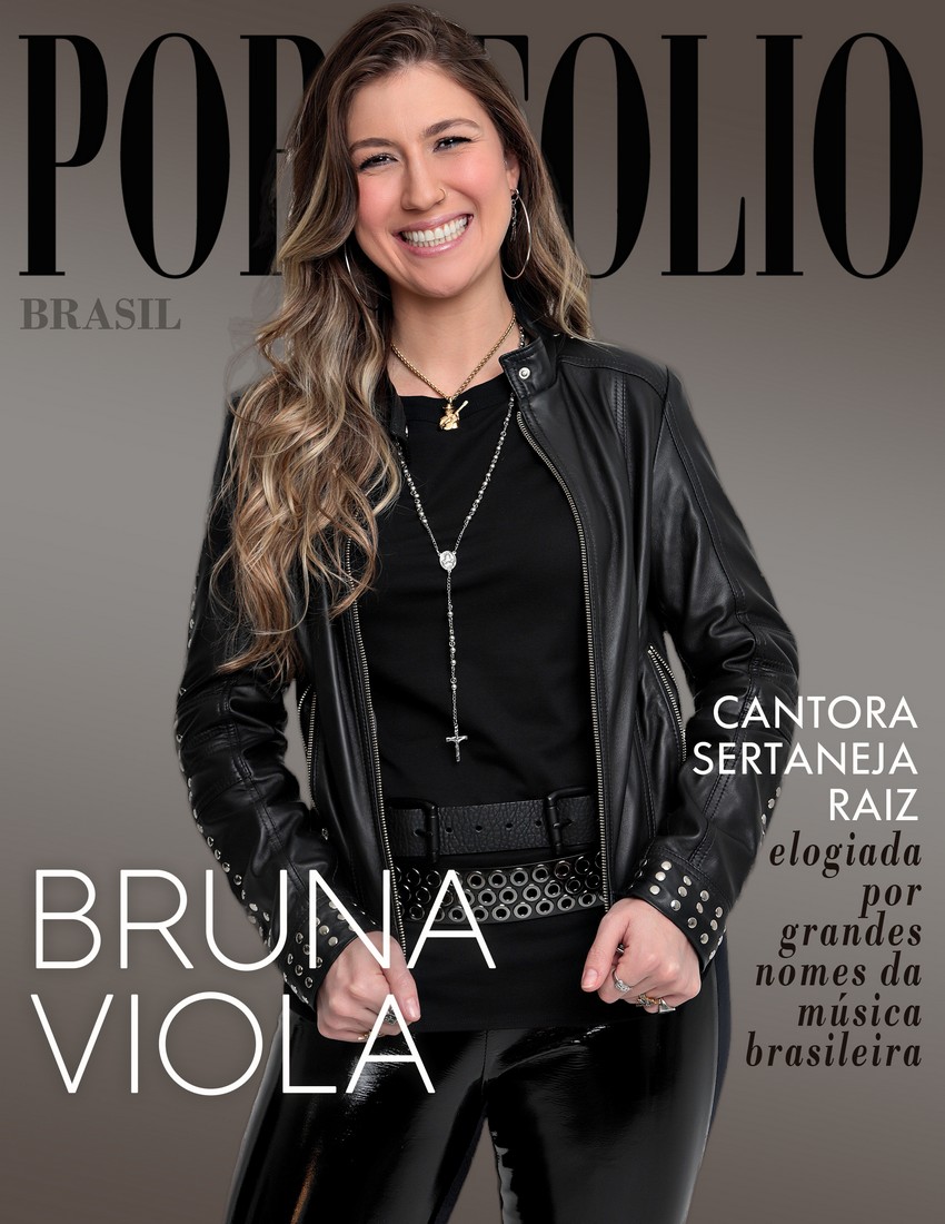 Cantora sertaneja Bruna viola em entrevista especial na PORTFOLIO
