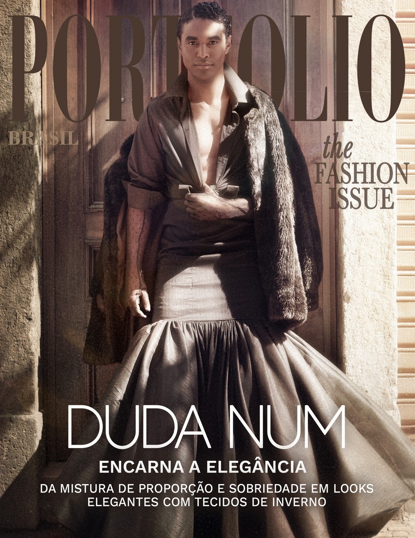 Duda Nun encarna a elegância da mistura de proporção e sobriedade