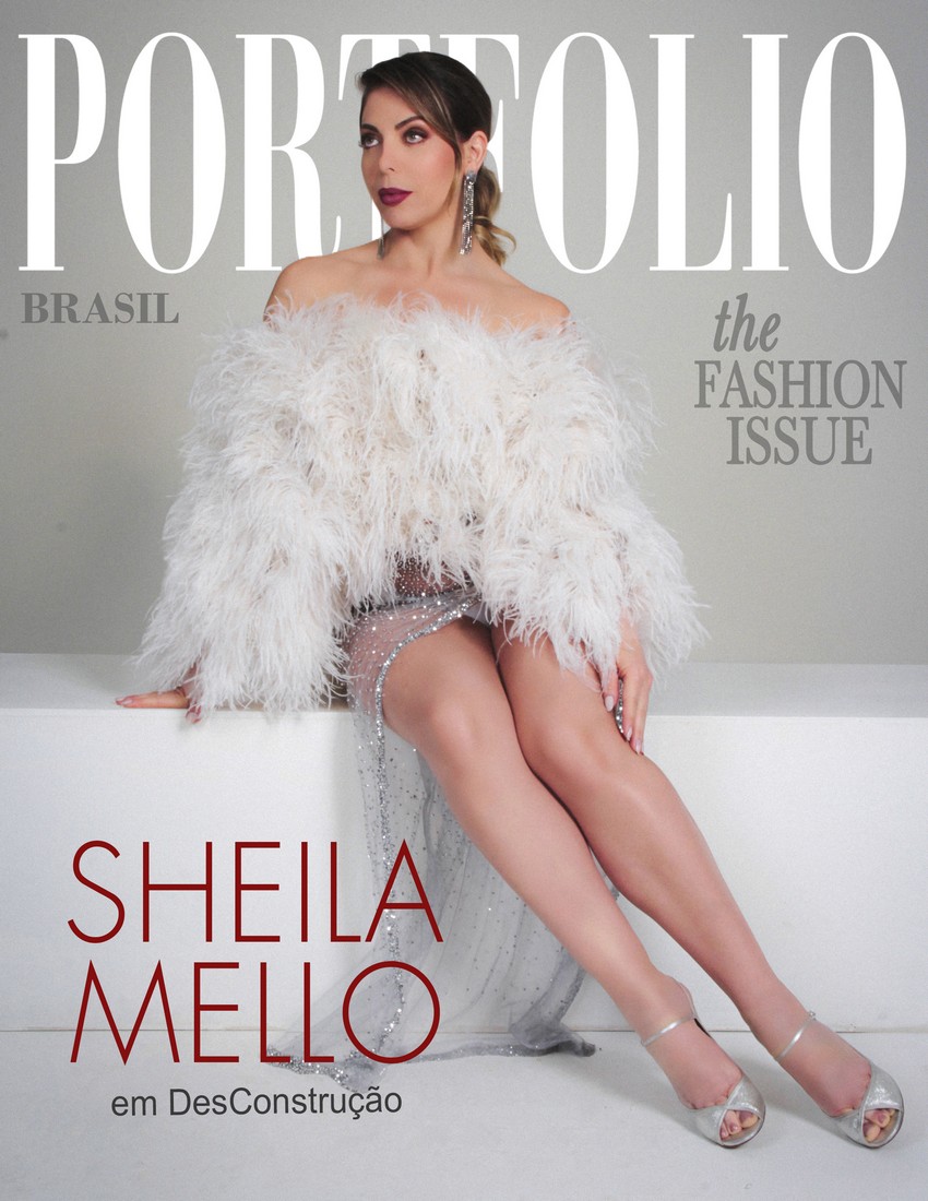 Sheila Mello em projeto fotográfico desConstrução