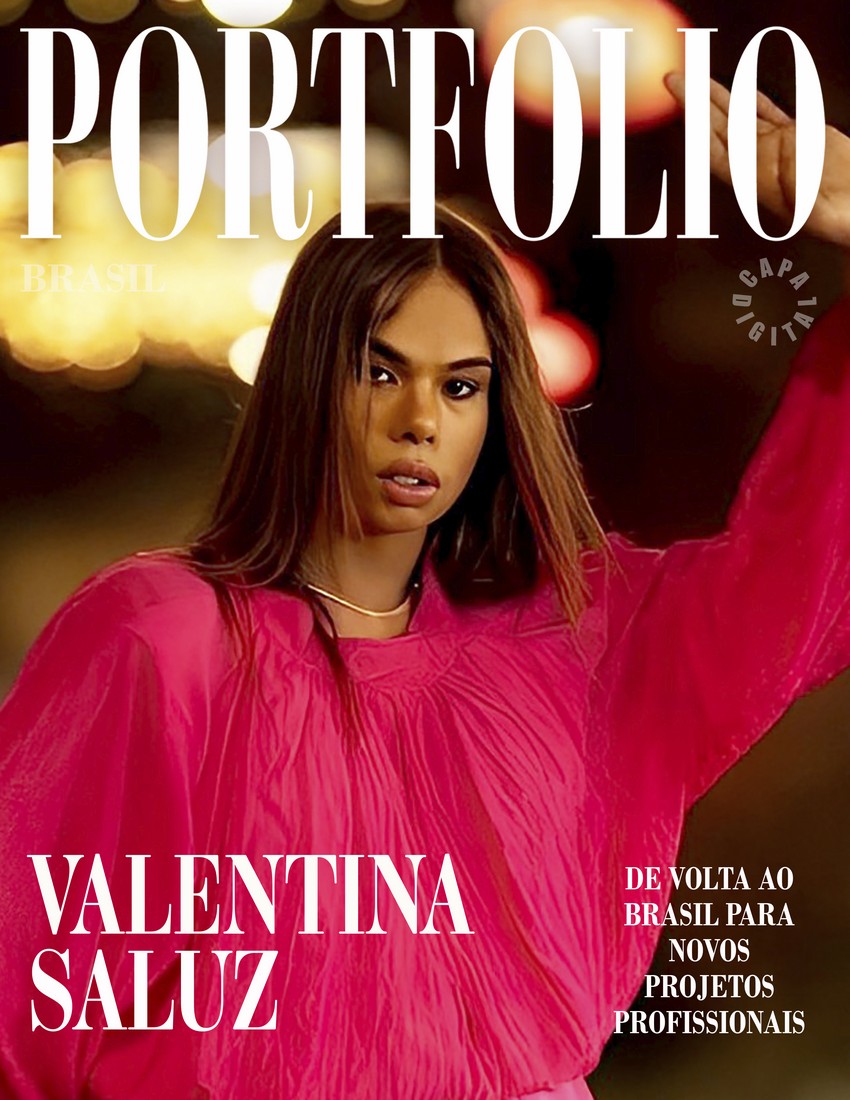 A modelo e empresária Valentina Saluz pausa sua carreira internacional para realizar novos projetos