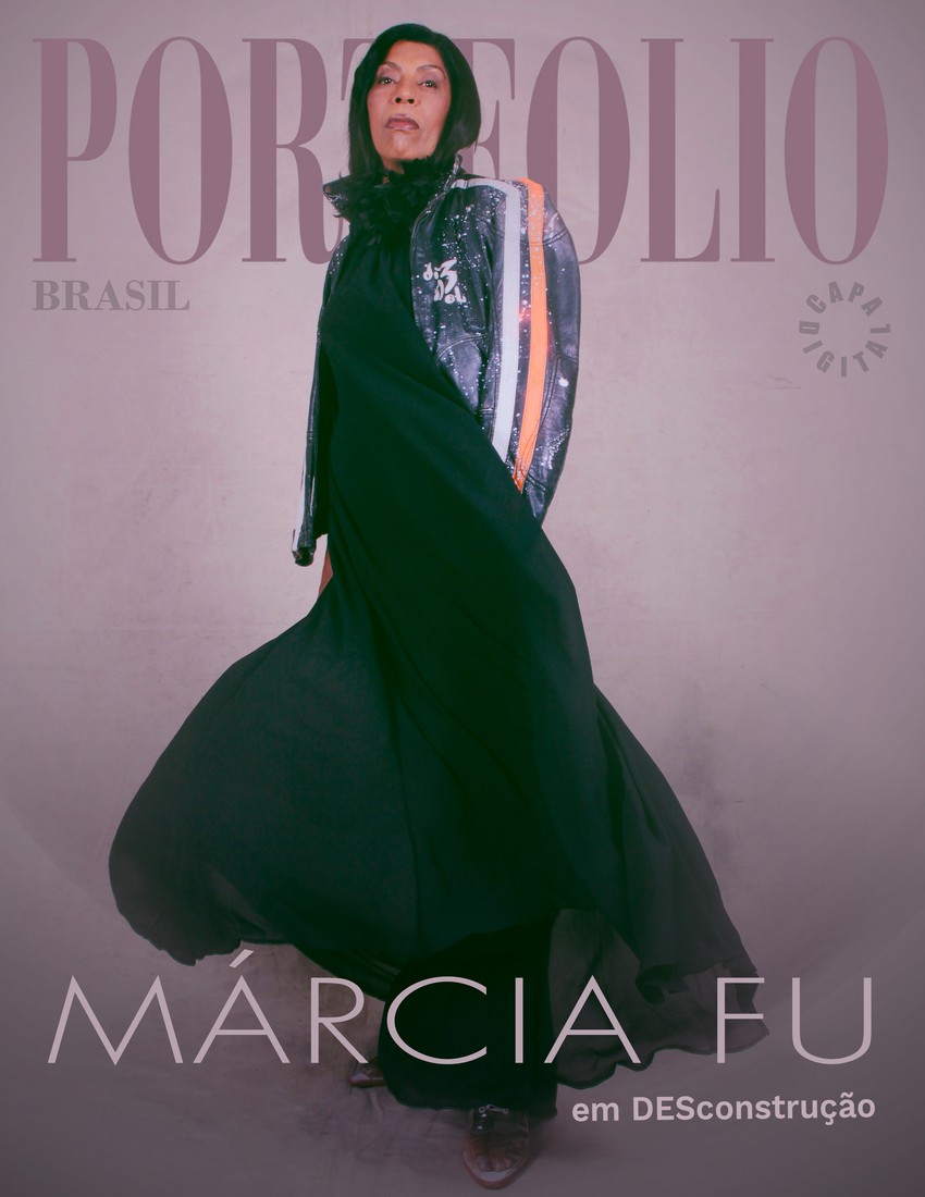 Márcia Fu na capa especial em parceria com projeto DESconstrução