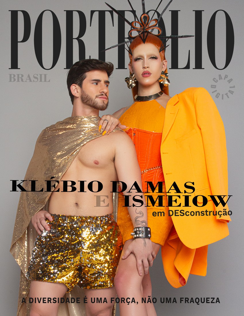 Klebio Dantas e Ismeiow na capa especial do projeto DESconstrução