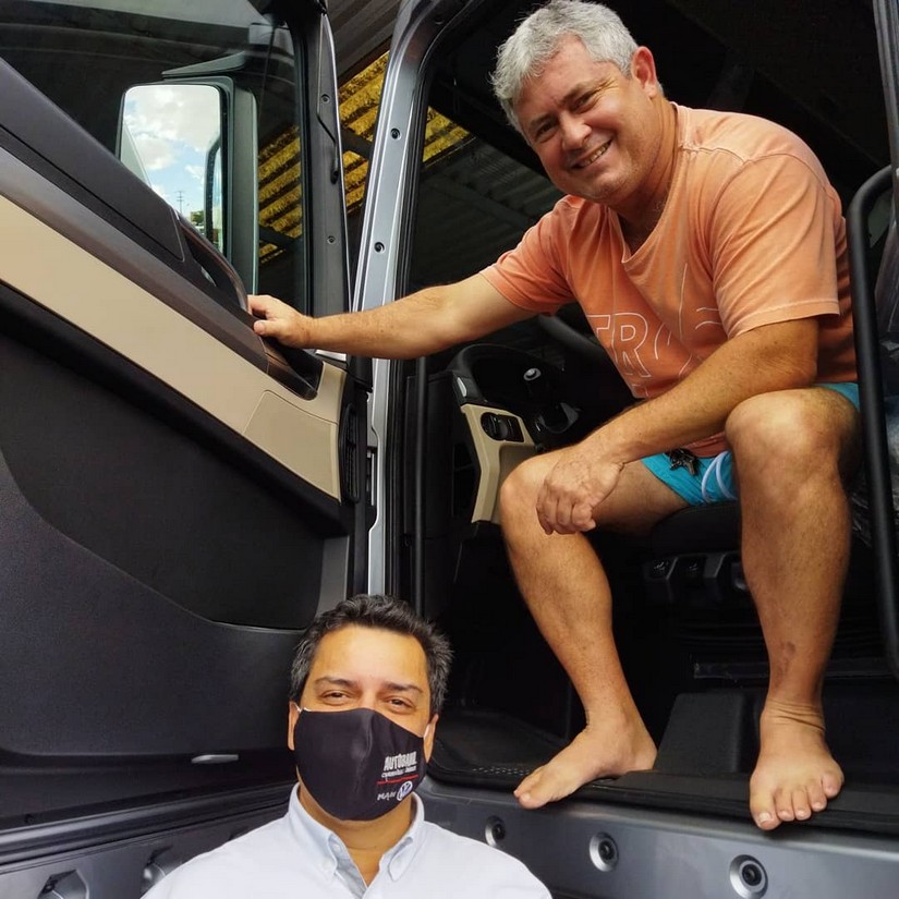 Segundo VW METEOR 28.460 para empresa Comboios Transportes Rodoviários de Guarapari. Sr Aarão