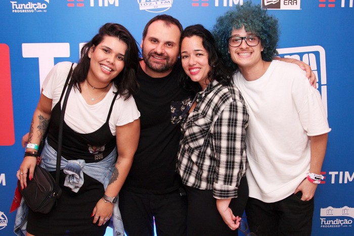Thaiane Teodoro, Miguel Afonso, Luciana Bastos e Jota P