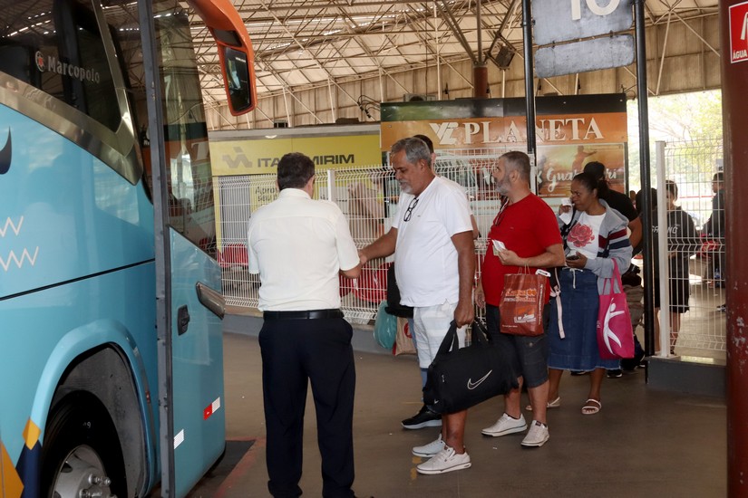Embarque na Rodoviária de Vitória