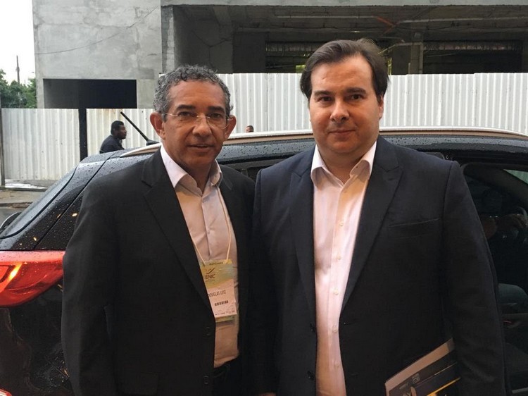Douglas Vaz e Rodrigo Maia